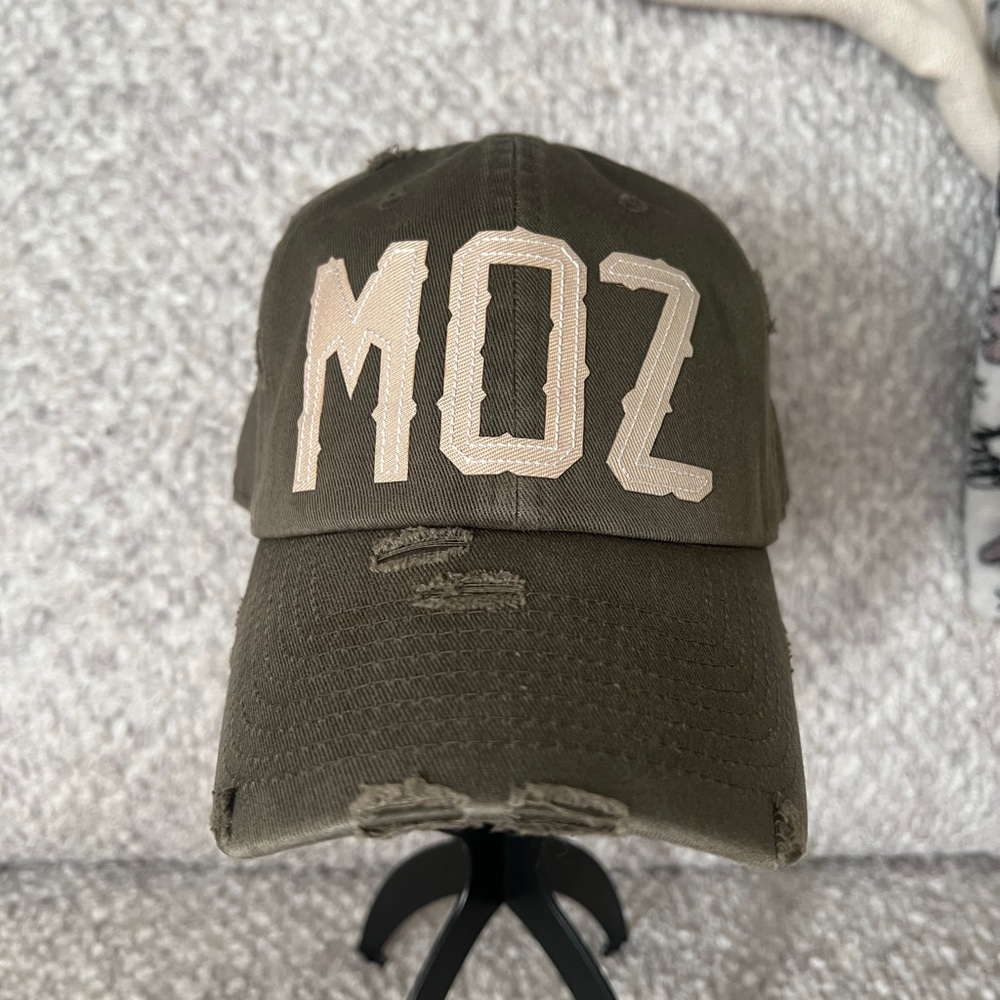 Morrissey MOZ Army Green Distressed Dad Hat Kbethos  Brand The Smiths New